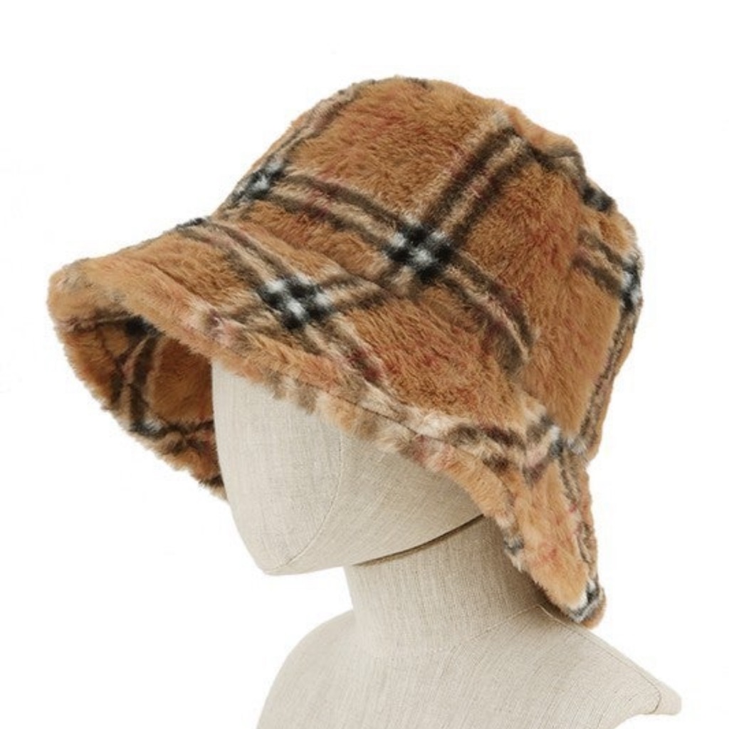 Tan Patterned Cap